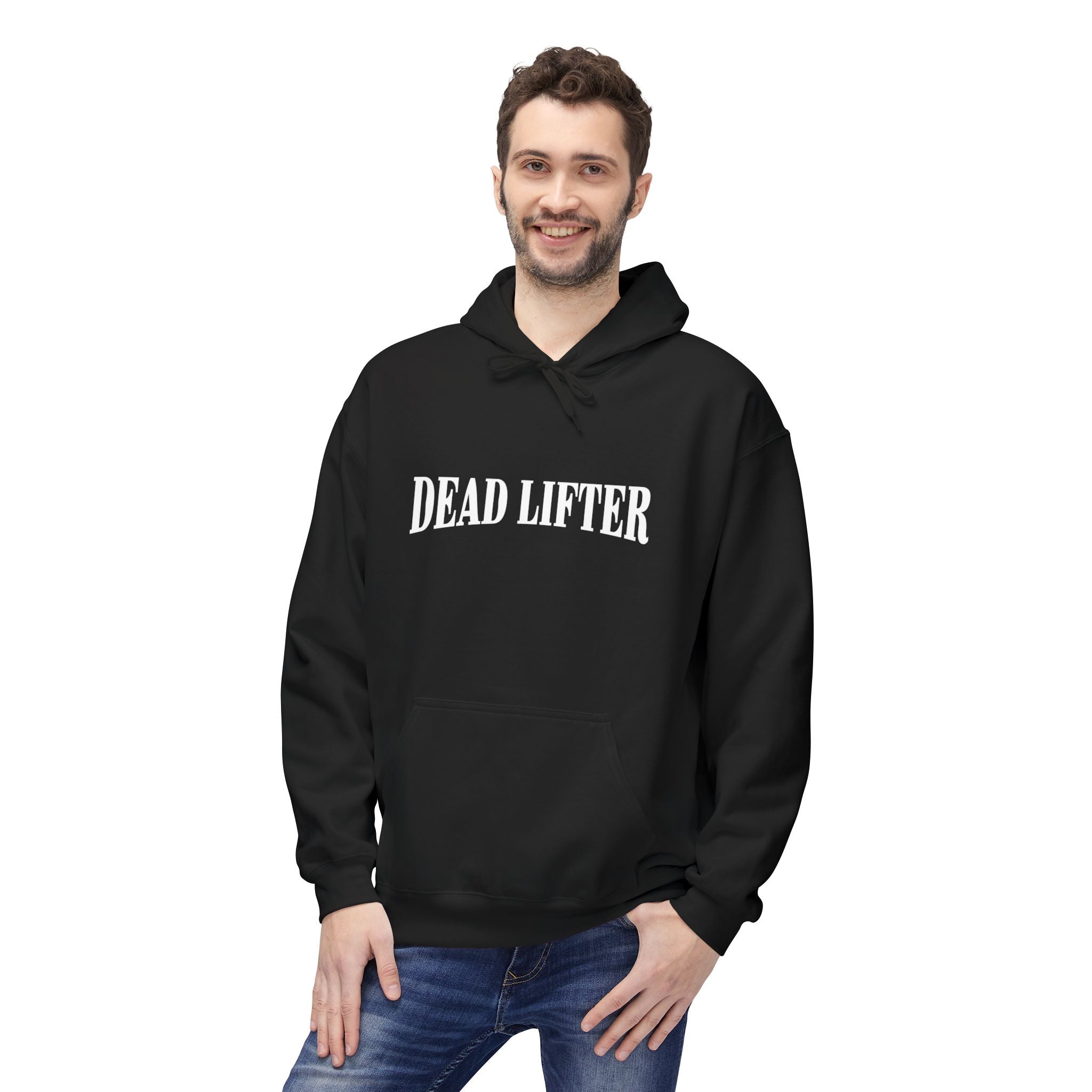 Dead Lifter Oversized Logo Hoodie